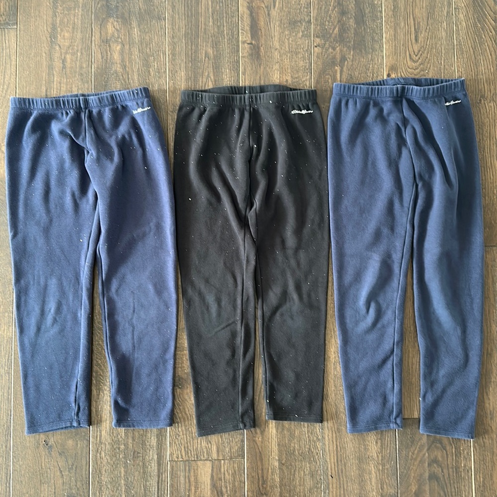 Girls Eddie Bauer Fleece Lined Leggings (10/12)